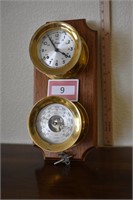 Boston Ship's Clock / Barometer