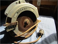 Rockwell 8 1/4" Circular Saw Model:368