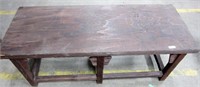 Antique Large Harvest Dining Table - 30" x 78" x 0