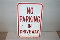 NO PARKING Sign