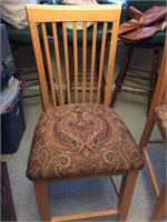 Lot Of 2 Tall Dining Room Chairs