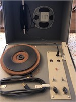 Cool Vintage Military Portable Phonograph