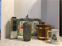 Vintage bar items