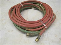 Double Pneumatic Hose Red and Green