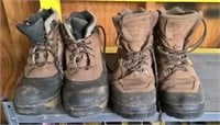 (4) Pairs Rubber Boots (2) Pairs Trail Boots