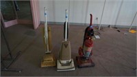 3 vacuum cleaners
