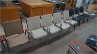 19 assorted chairs