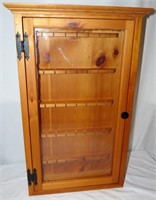 Spoon Glass Door Display Cabinet