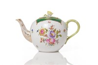 Herend Bouquet De Herend porcelain tea pot