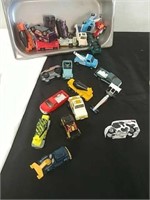 Group of Hot Wheel cars