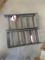 Pair of foldable ramps