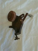 Vintage bench hand grinder