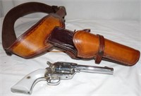 Replica Colt .45 Peacemaker & Handmade Leather Hol