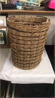 23” rope laundry basket