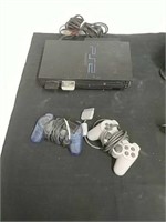 PlayStation 2 with two controllers untested
