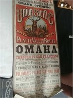 Vintage May 10th 1869 Union Pacific poster