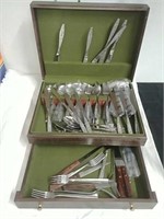 Ekco stainless steel flatware set and More in