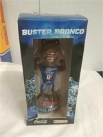 Buster Bronco bobblehead looks new in box