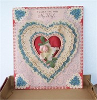 Vintage Beautiful Valentine for "My Wife"