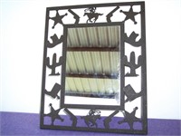 Metal Western Themed Picture Frame