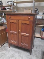 Antique Wooden Jelly Cabinet/Pie Safe Cupboard