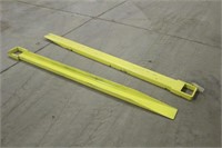 Pallet Fork Extensions, Approx 72"
