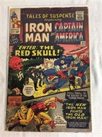 Iron Man & Captain America Marvel Comic Book