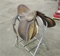 18" English Saddle, Stand Not Included