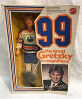 Mattel 99 The Great Gretzky Doll, Oilers