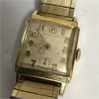 Hamilton 14k Gold Filled Wrist Watch