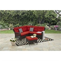 Briar Creek 4 pc. Wicker Outdoor Sectional Set