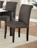 Charcoal Upholstered Chair