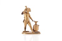 Classical bronze figural sculpture of Cupid