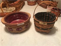 Jingle Bell & Falling Snow Flake Baskets