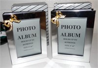 4 X 6" Photo Albums X2
