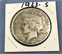 1923 S Peace dollar      (11)