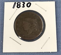1830 Large US cent      (11)