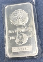 5oz. Silver bar      (11)