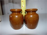 Pair Of California Redwood Vases