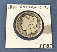 1890 Carson City silver dollar      (11)