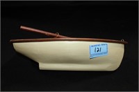 CRAFT MADE DINGY WITH 2 OARS