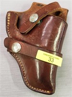 BUCHEIMER LEATHER BELT HOLSTER