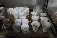 GROUPING: COFFEE CUPS AND EVERYDAY DISHES
