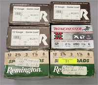 (150) ROUNDS ASSORTED 12 GA SHOT SHELL