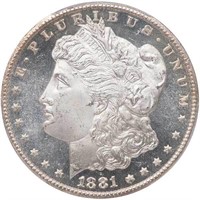 $1 1881-CC PCGS MS66DMPL