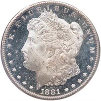 $1 1881-S PCGS MS65DMPL