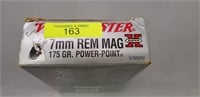 20- ROUNDS WINCHESTER 7MM REM MAG AMMO