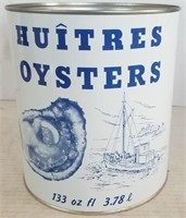 HUITRES OYSTERS CAN