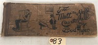 "THE MUTT AND JEFF CARTTONS BY BUD FISHER" BOOK
