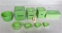 JEANNETTE GLASS CO. JADEITE COLLECTION